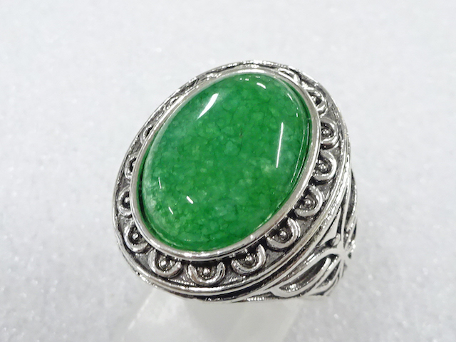 NATURAL STONE FASHION RING / JP SIZE 21